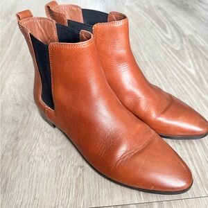 J. Crew Tan Ankle Boots